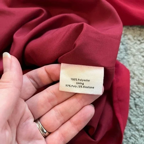 Rachel Parcell Red Ruffle Blouse - Picture 6 of 7